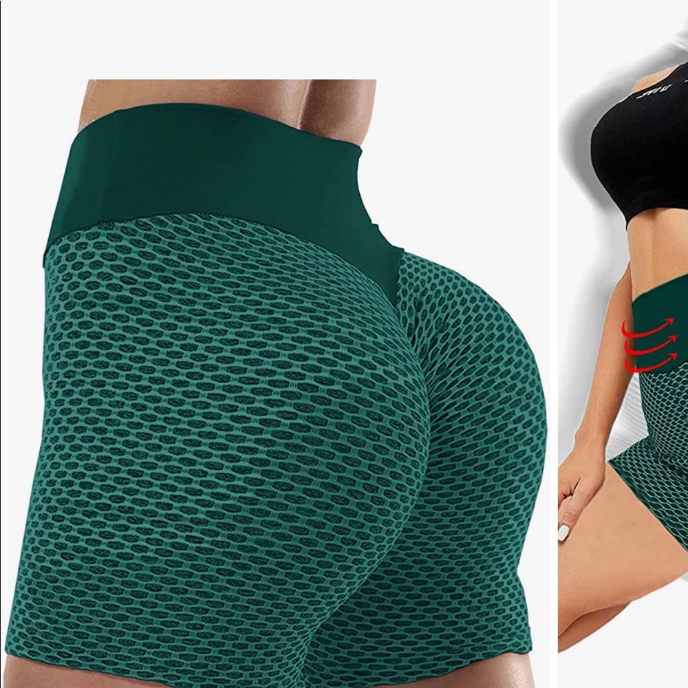 Tik tok honeycomb shorts active